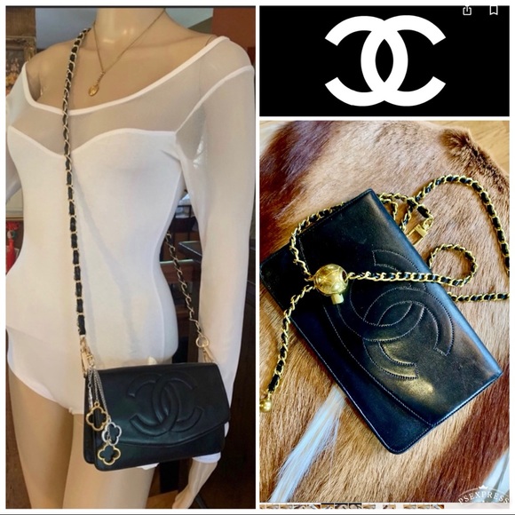 ❗️SOLD ❗️Chanel TIMELESS Clutch/WOC BEAUTIFUL 💙💕💙 - Picture 16 of 16